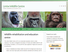 Tablet Screenshot of limbewildlife.org